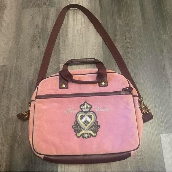 Juicy Couture Handbags - Juicy Couture Pink computer bag